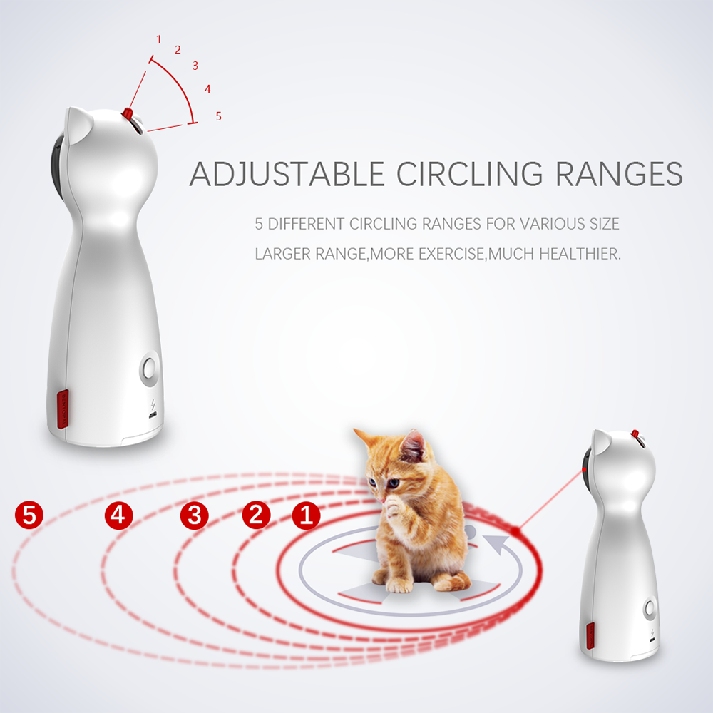 Smart Interactive Cat Laser Toy