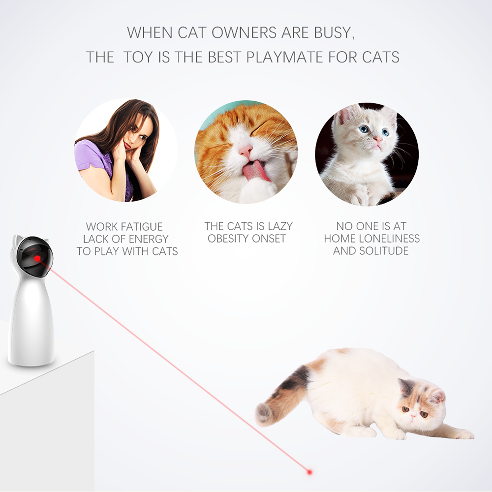 Smart Interactive Cat Laser Toy