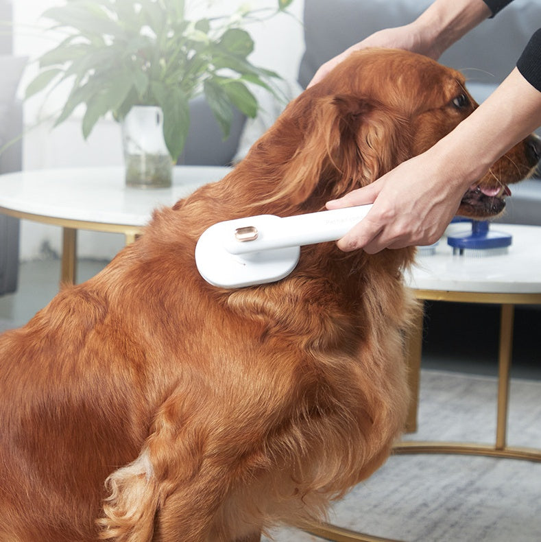 Self-Cleaning Pet Grooming Brush